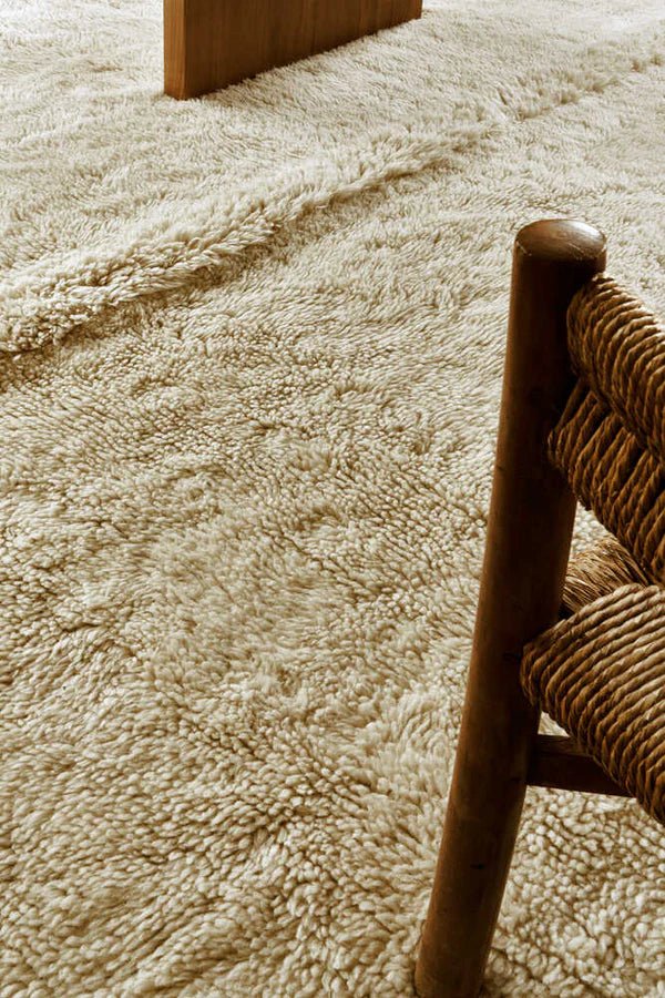 LORENA CANALS-Tapis Woolable Tundra - Blended Sheep Beige 250 X 340 cm