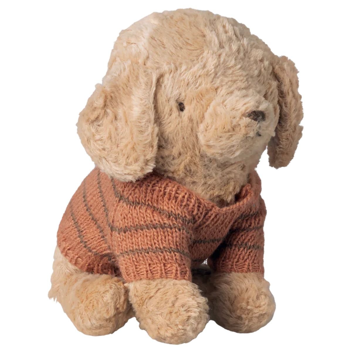 MAILEG-Accessoire Chiot, Petit, Pull Tricoté - Corail