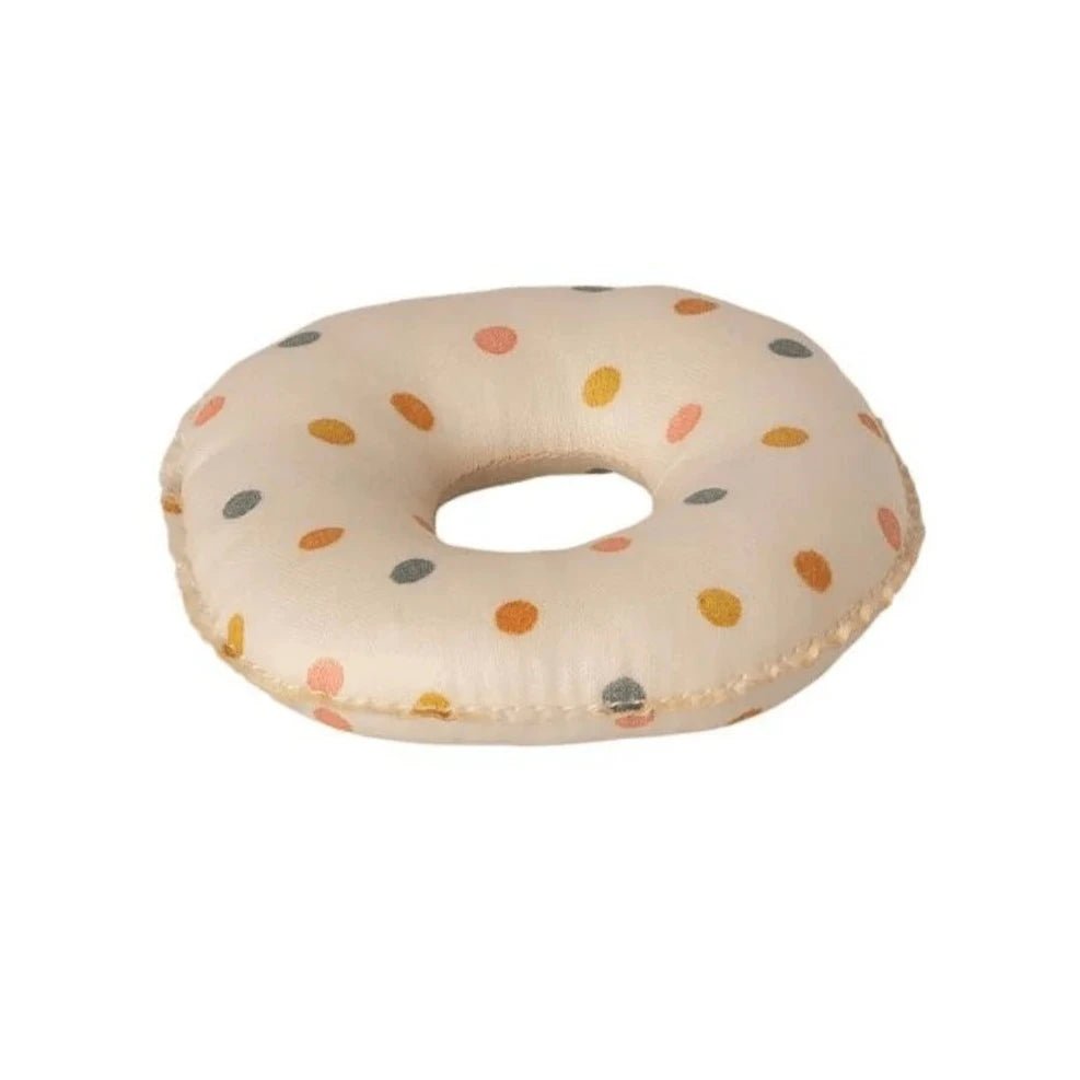MAILEG-Bouée, Petite Souris - Pois Multicolores