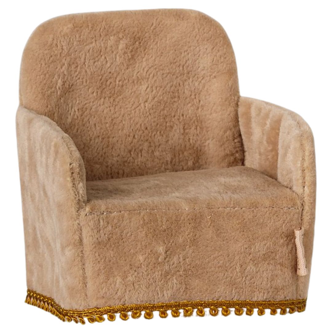 MAILEG-Chaise Pliante Souris Poudre