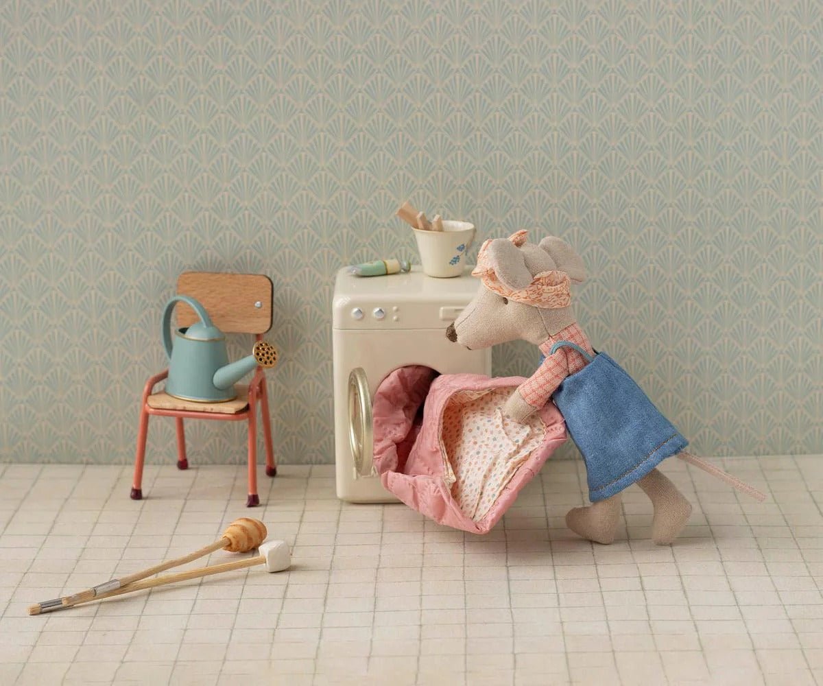 MAILEG-Chaise, Pour Souris Maileg - Corail