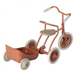 MAILEG-Chariot Tricycle, Souris - Corail