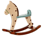 MAILEG-Cheval À Bascule, A Pois Pour Souris Maileg