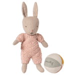 MAILEG-Coffret Lapin, Micro - Sable - Rose