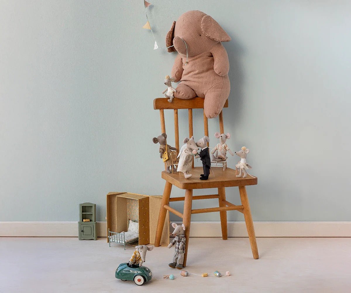 MAILEG-Couple De Souris Mariés Dans Son Joli Coffret, Maman & Papa