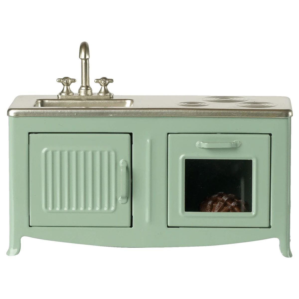 MAILEG-Cuisine Pour Souris Maileg - Menthe