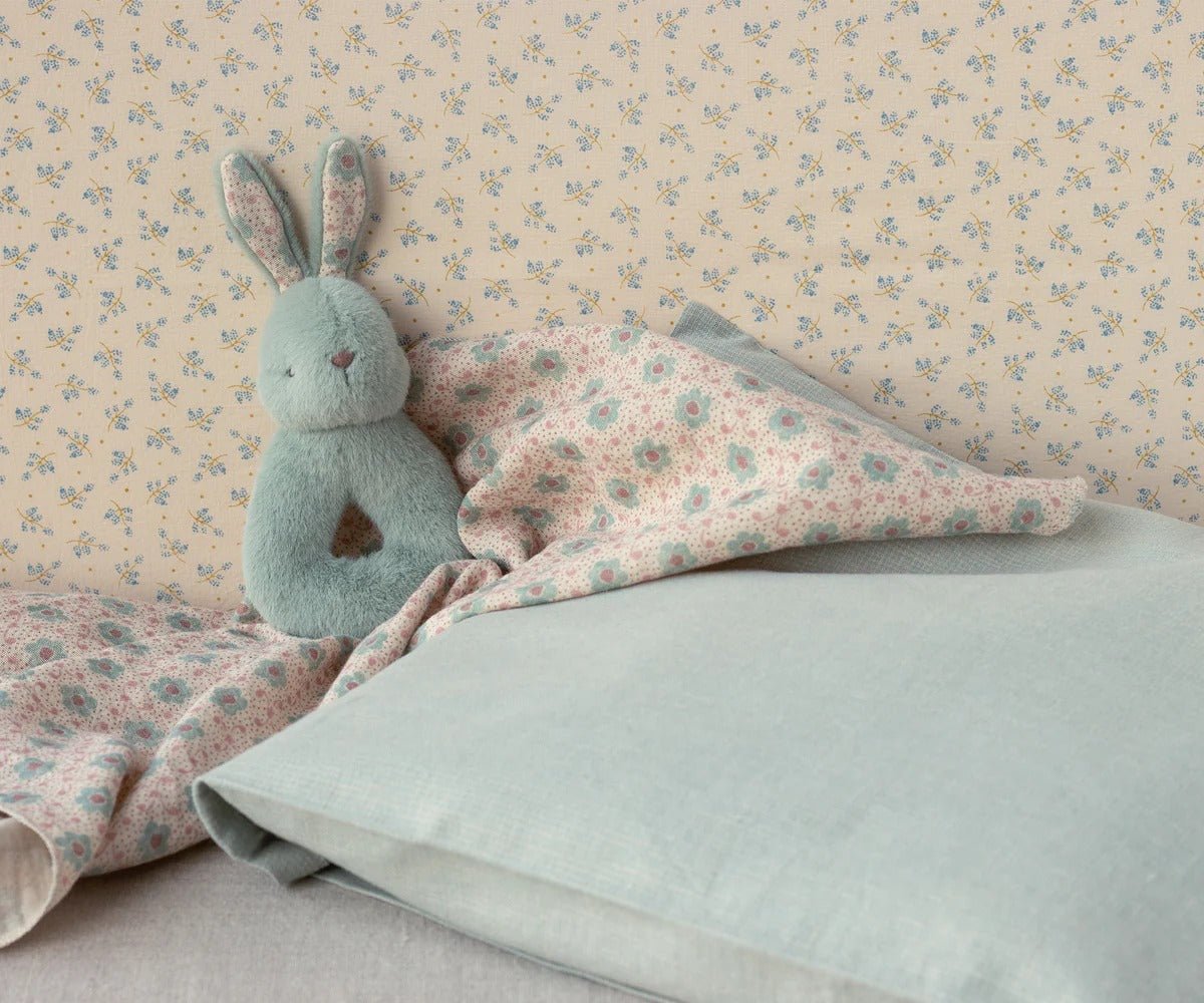 MAILEG-Ensemble Hochet Lapin - Menthe
