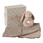 MAILEG-Ensemble Hochet Lapin - Poudre