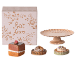 MAILEG-Gâteaux Et Présentoir À Gâteaux Mini Pour Souris Maileg