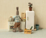 MAILEG-Grille-pain Miniature Avec Pain Pour Souris Maileg - Blanc Cassé