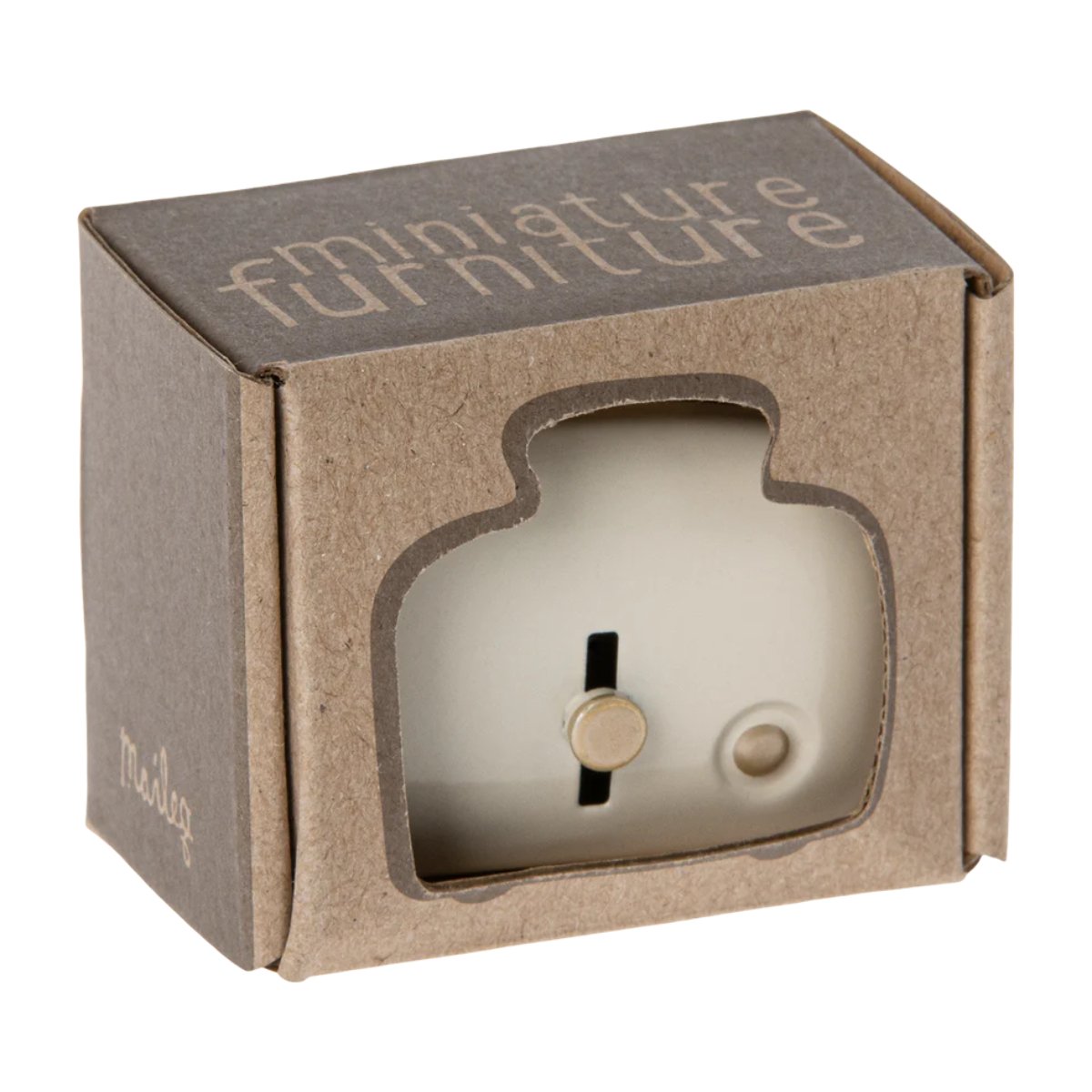 MAILEG-Grille-pain Miniature Avec Pain Pour Souris Maileg - Blanc Cassé
