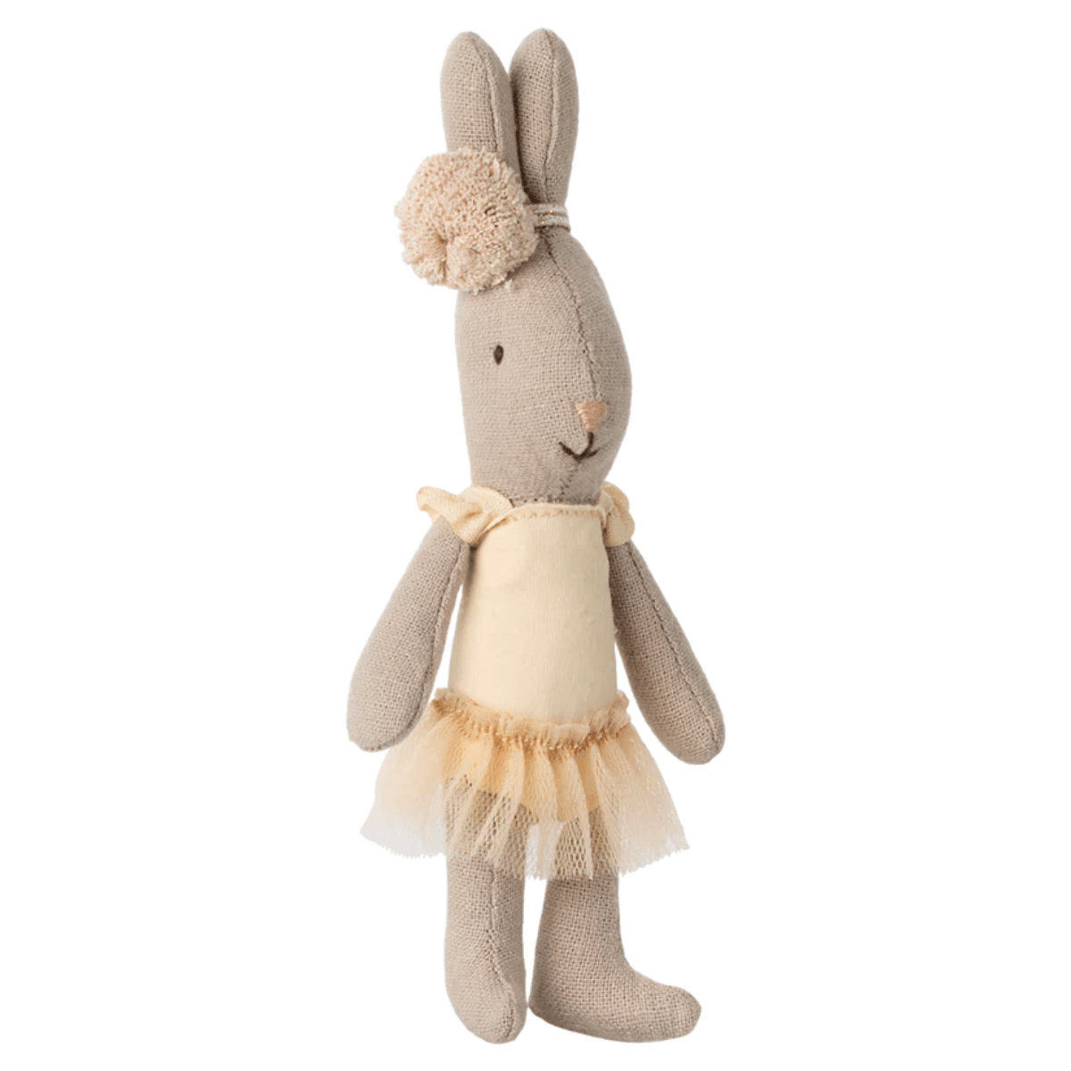 MAILEG-Lapin, Micro - Combinaison De Ballet Et Jupe Crème