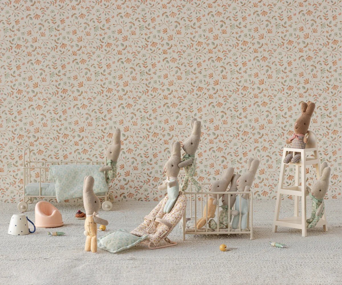 MAILEG-Lapin, My - Bleu Clair À Carreaux