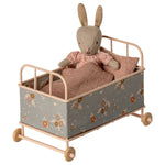 MAILEG-Lit Bébé, Micro - Rose Poudre