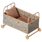 MAILEG-Lit Bébé, Micro - Rose Poudre