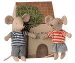 MAILEG-Louimax Et Stella, Petit Frère Et Petite Sœur Souris
