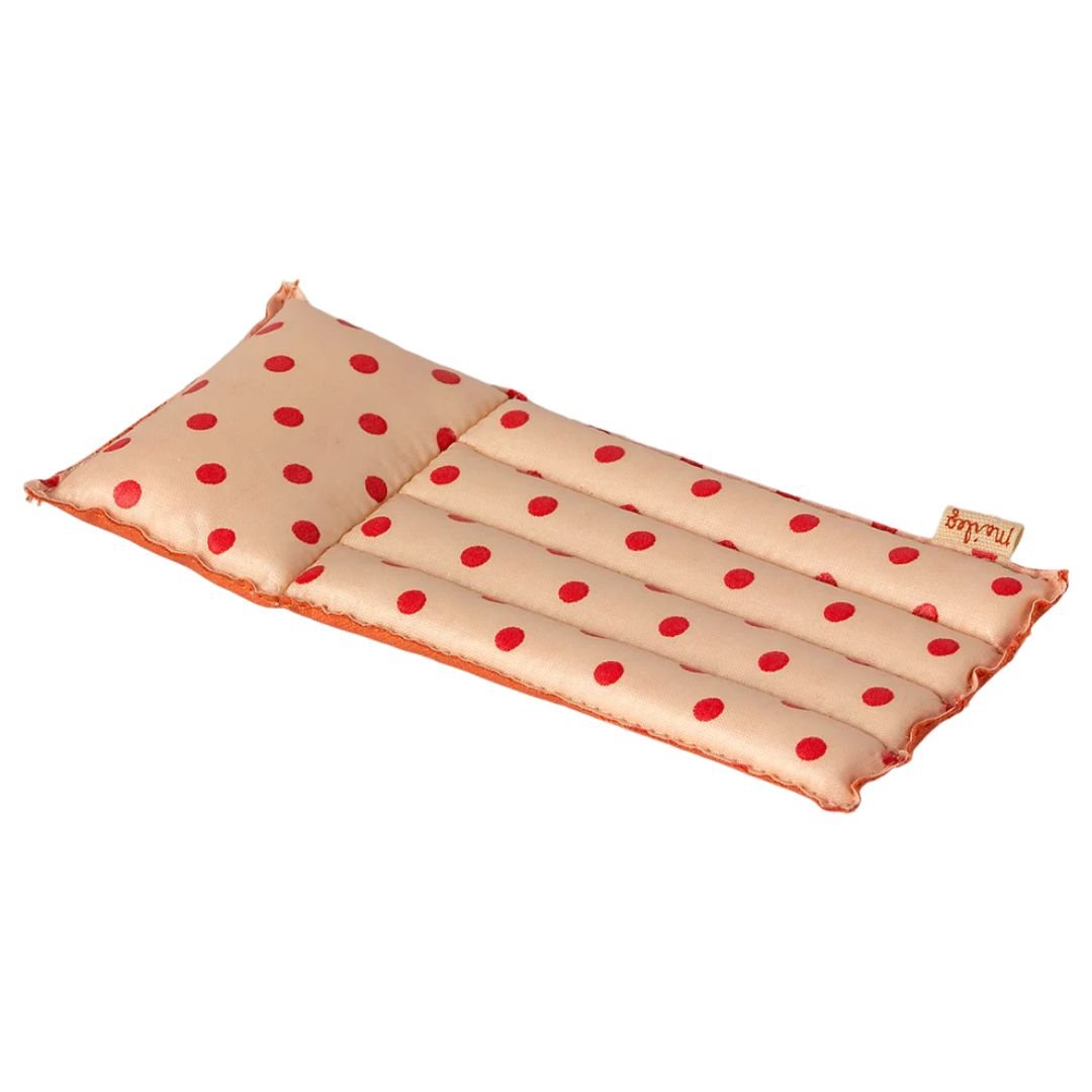 MAILEG-Matelas de Plage, Pour Souris Maileg - Pois Rouges