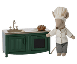 MAILEG-Meuble de Cuisine Pour Souris Maileg - Vert