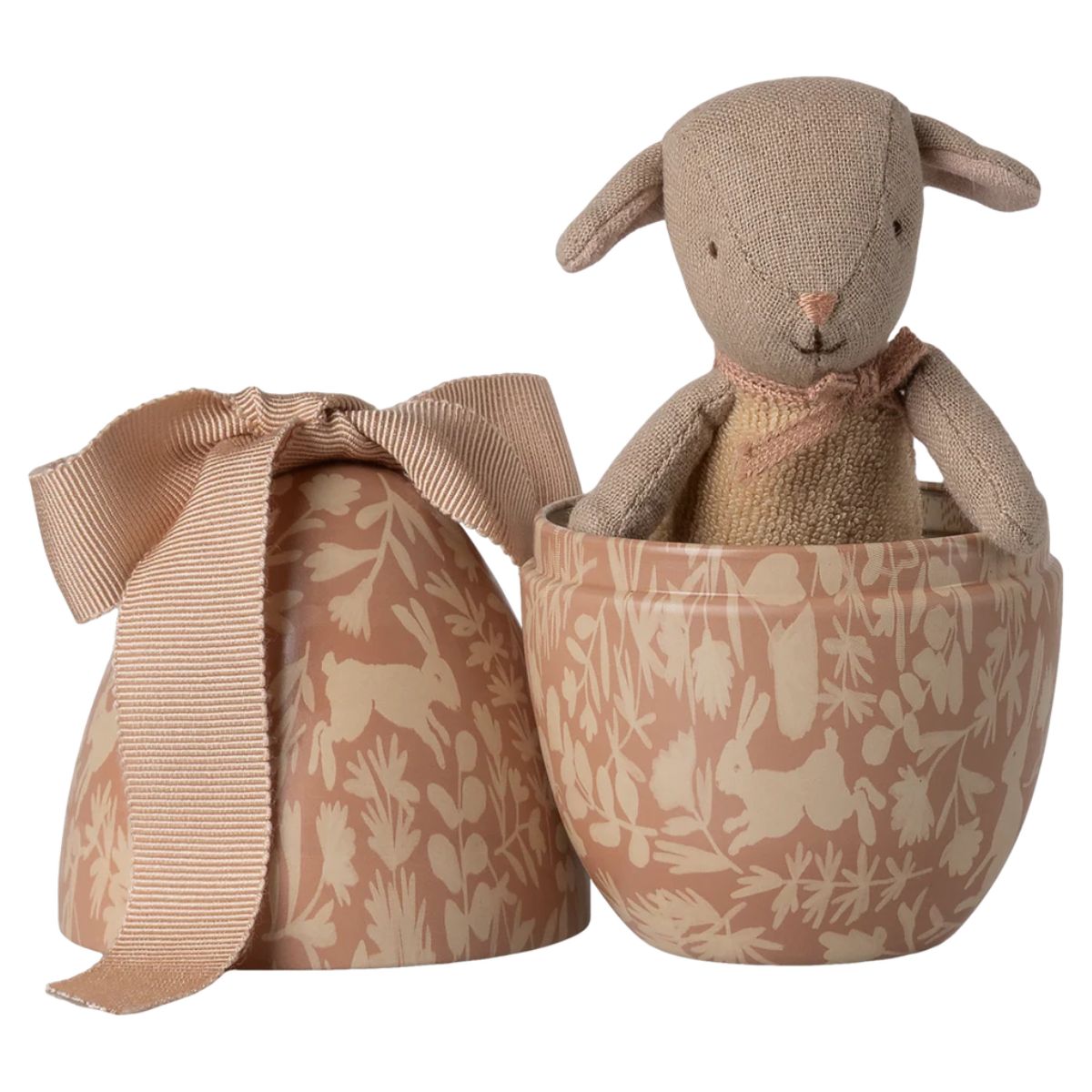 MAILEG-Œuf De Pâques Avec Agneau Micro, Petit – Poudre