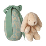 MAILEG-Œuf De Pâques & Peluche Lapin Menthe, Mini