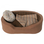 MAILEG-Panier Douillet, Medium - Marron