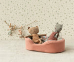 MAILEG-Panier Douillet, Small - Corail