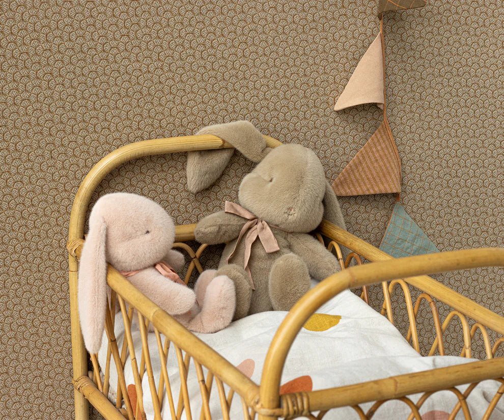 MAILEG-Peluche Lapin Moyen - Brun Poussiéreux