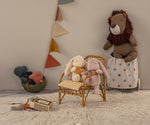 MAILEG-Peluche Lapin, Moyen - Crème