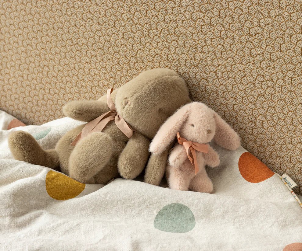 MAILEG-Peluche Lapin Petit - Brun Poussiéreux