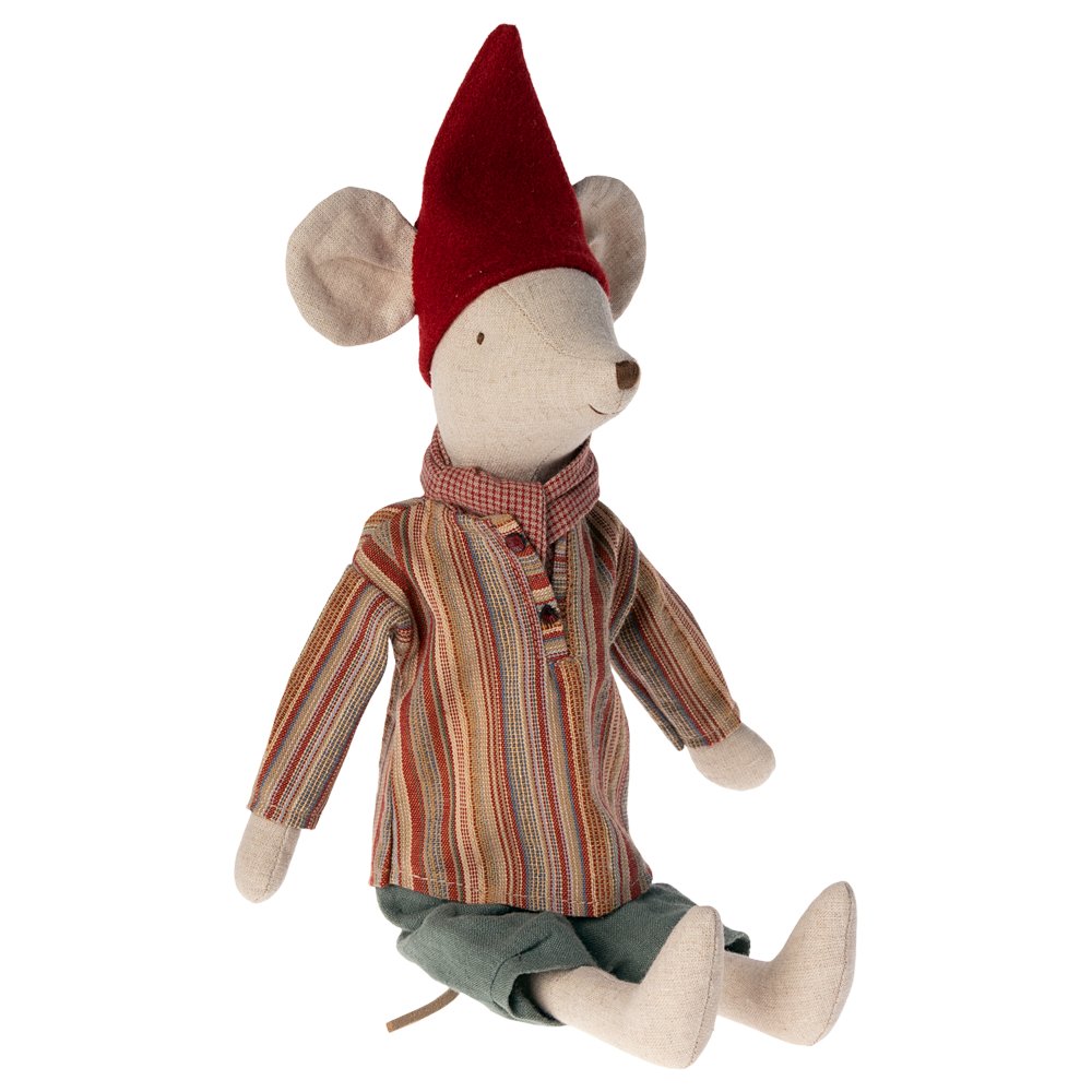 MAILEG-Souris De Noël Maileg - Garçon Moyenne