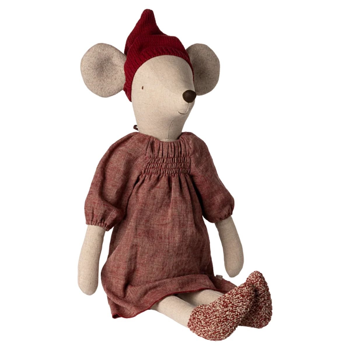 MAILEG-Souris De Noël, Maxi - Fille