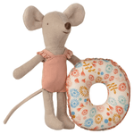 MAILEG-Souris De Plage Avec Flotteur, Petite Soeur - Fleur
