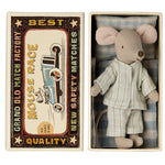 MAILEG-Souris Grand Frère Dans Sa Boîte Assortie