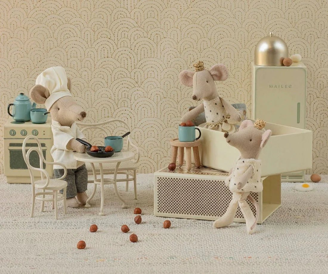MAILEG-Souris Jumeaux Royaux, Petits Sœur & Frère