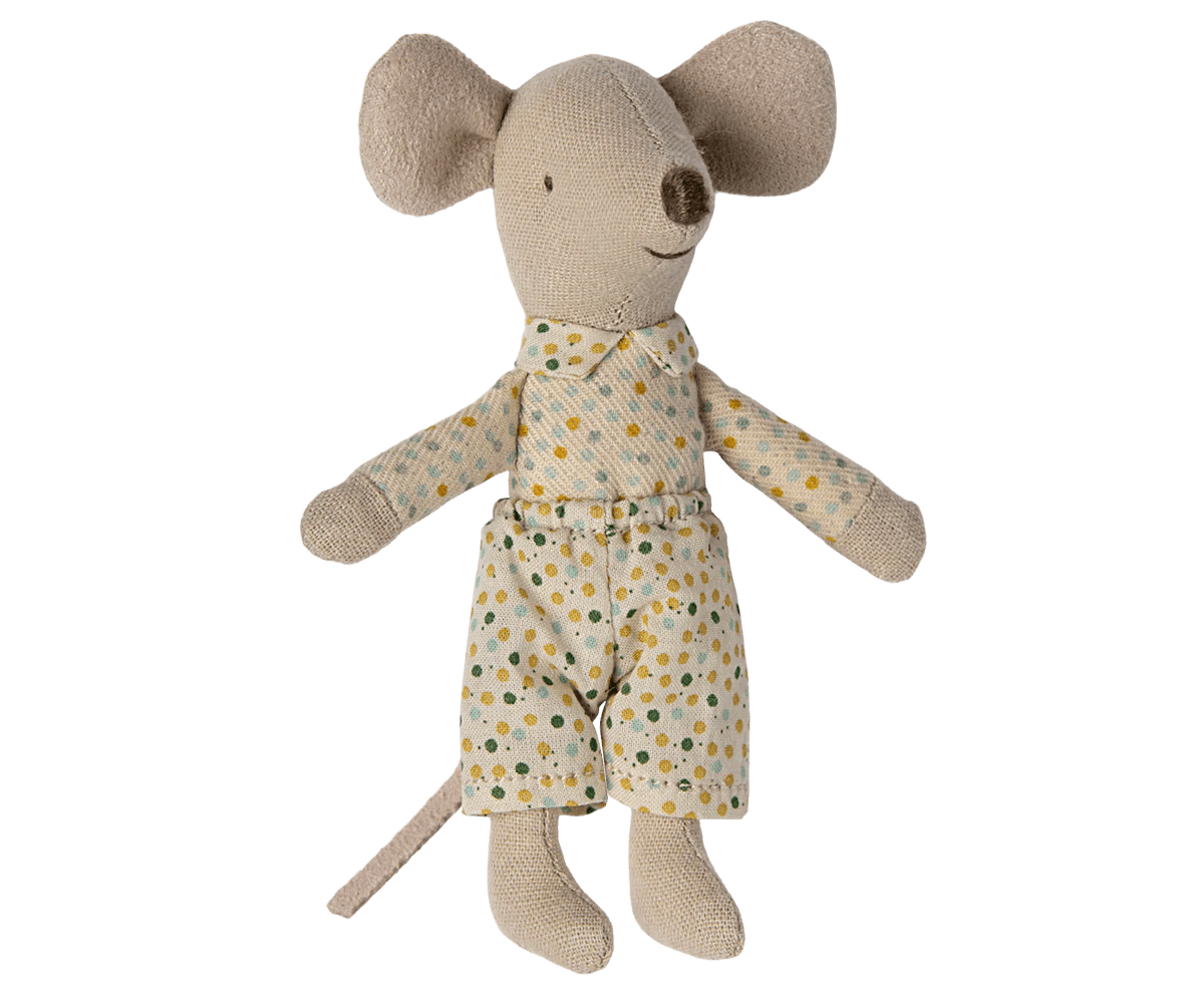 MAILEG-Souris Petit Frère Dans Sa Boîte Assortie