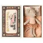 MAILEG-Souris Princesse, Petite Soeur En Boîte D'allumettes