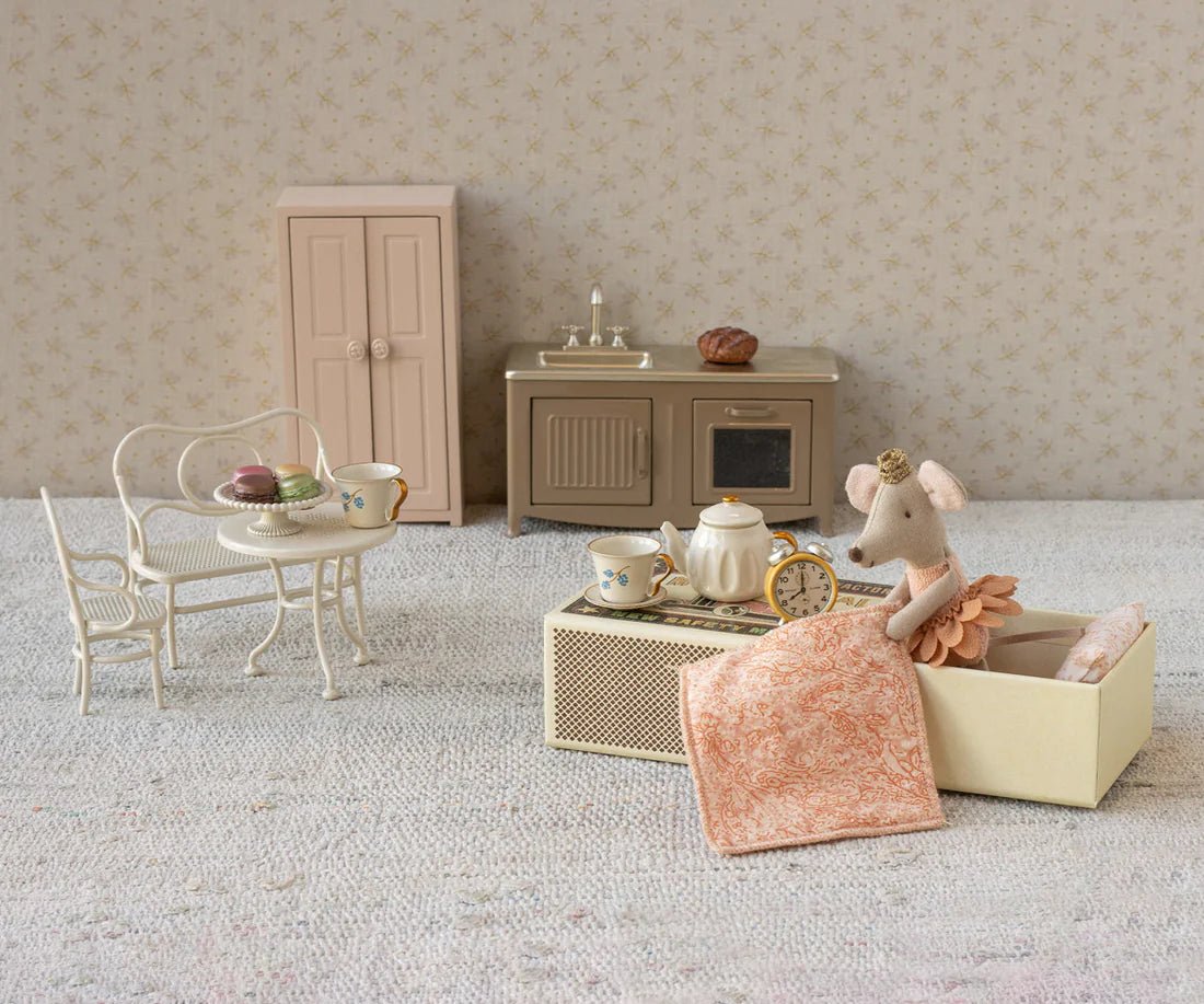 MAILEG-Souris Princesse, Petite Soeur En Boîte D'allumettes
