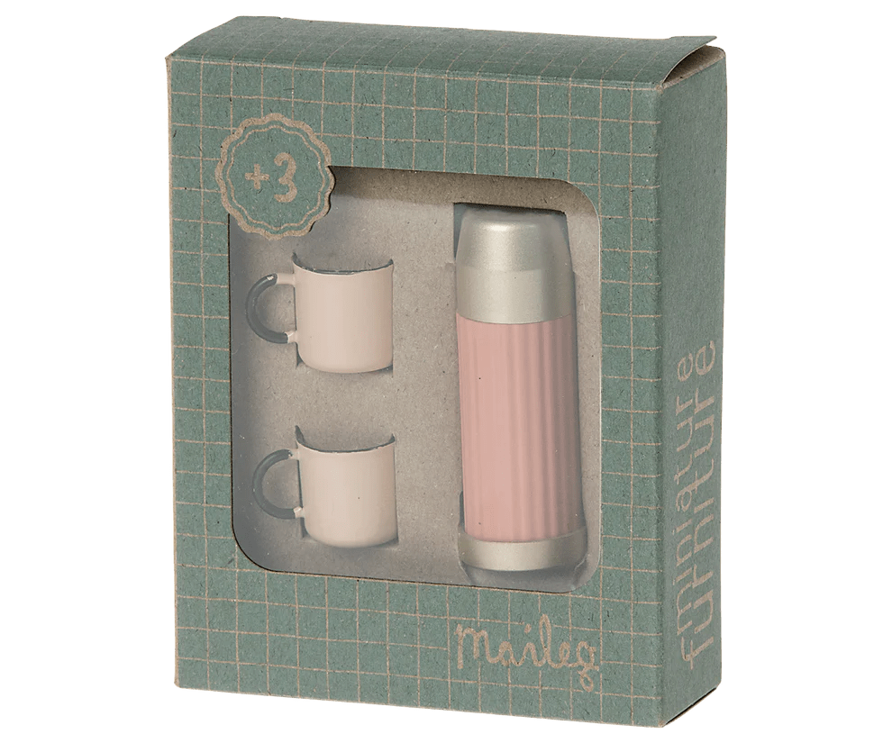 MAILEG-Thermos Et Tasses Pour Souris Maileg - Corail
