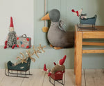 MAILEG-Traineau, Pour Souris Maileg - Rouge