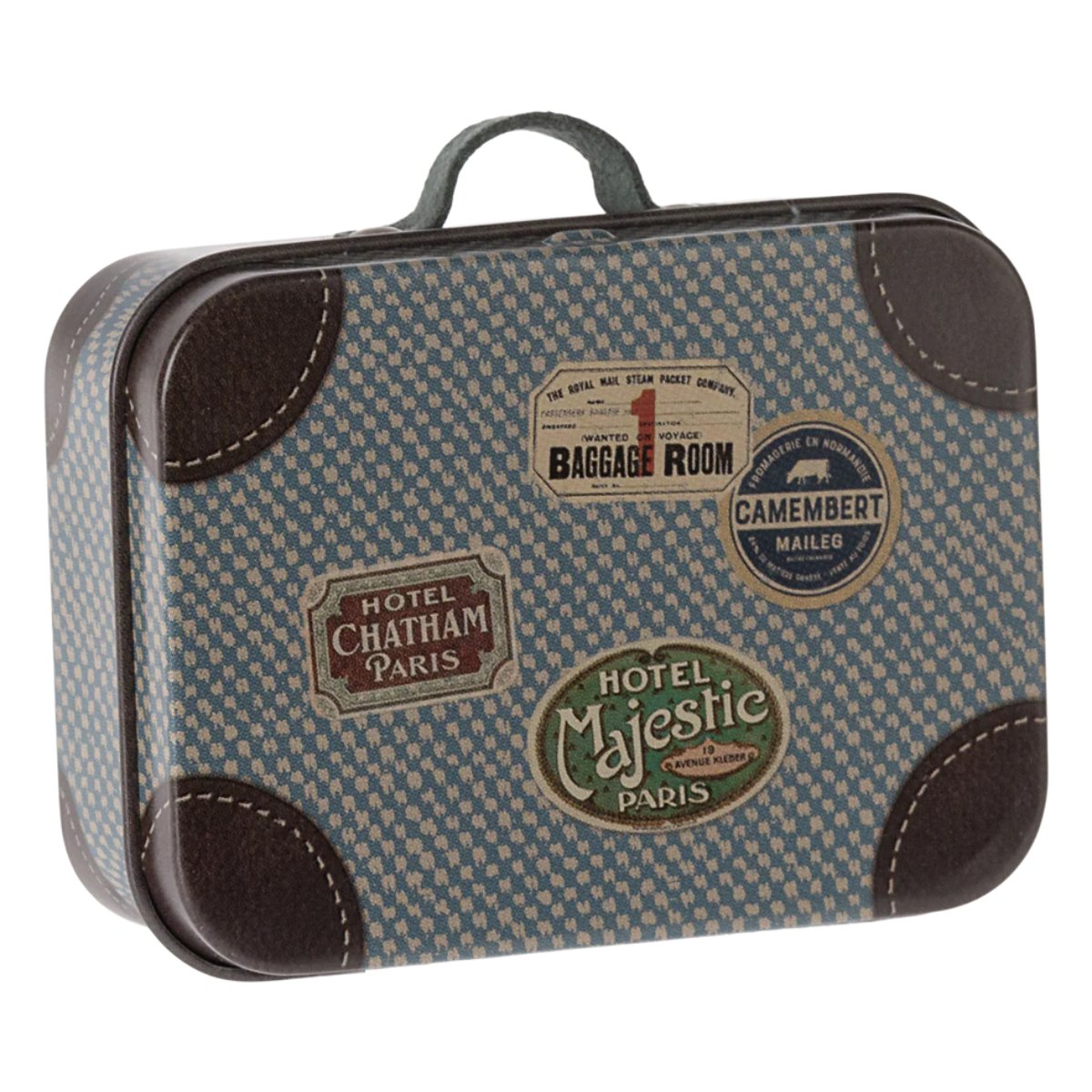MAILEG-Valisette, Micro - Bleu, Pour Souris Maileg