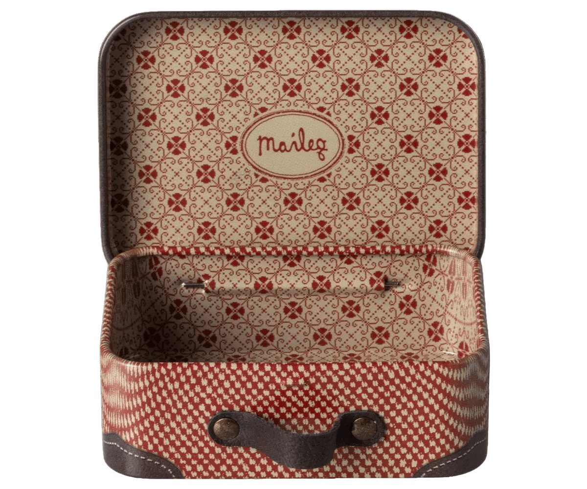 MAILEG-Valisette Micro Pour Souris Maileg, Rouge