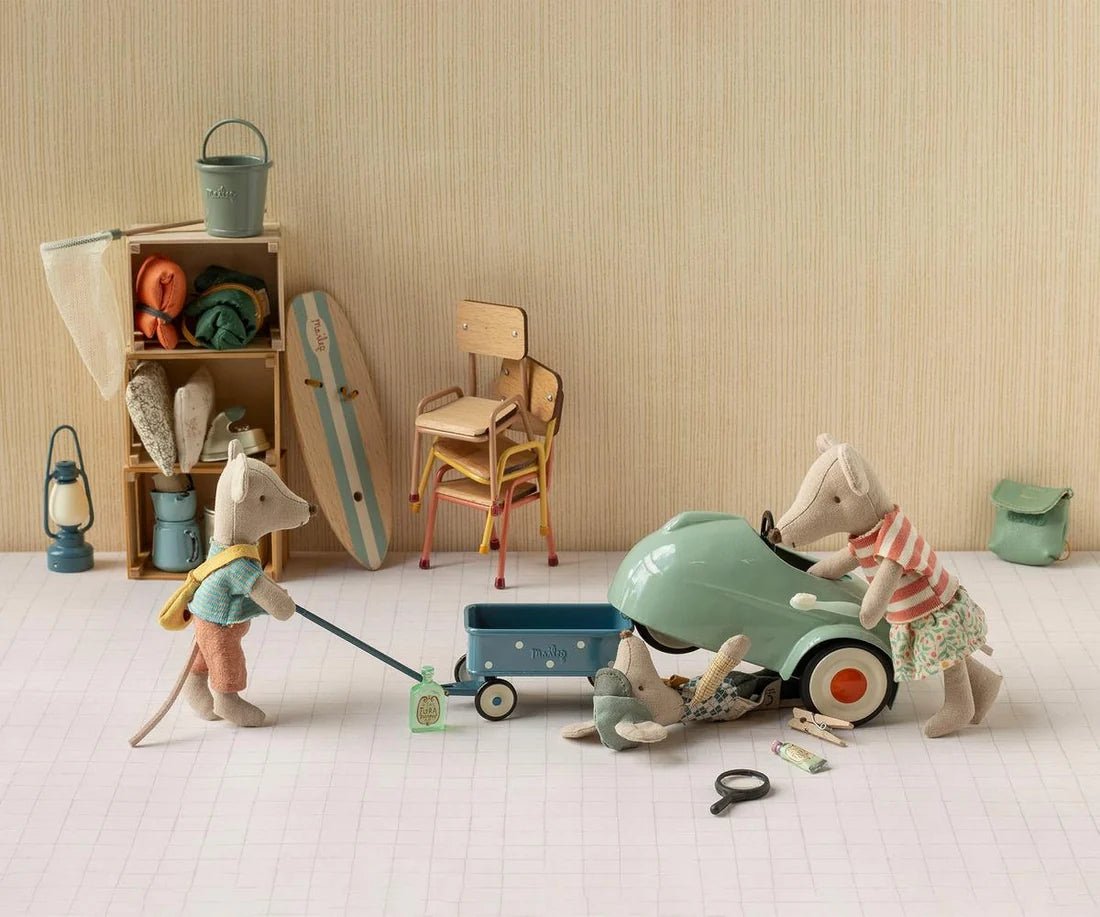 MAILEG-Voiture, Pour Souris Maileg - Menthe Claire