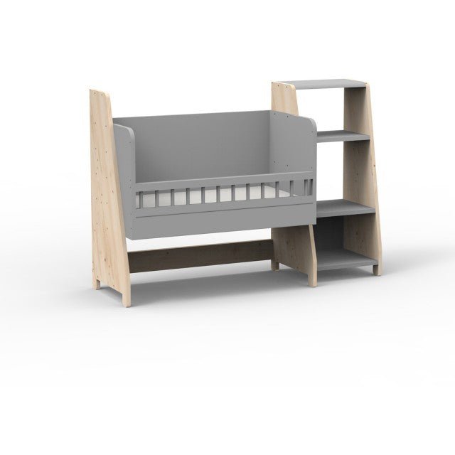 MATHY BY BOLS-Berceau Cododo Avec Une Colonne Étagère ASYMETRY