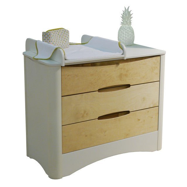 MATHY BY BOLS-Commode 3 Tiroirs FUSION Profiles Blanc