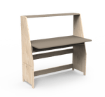 MATHY BY BOLS-Grand Bureau Avec Une Rehausse Bas ASYMETRY