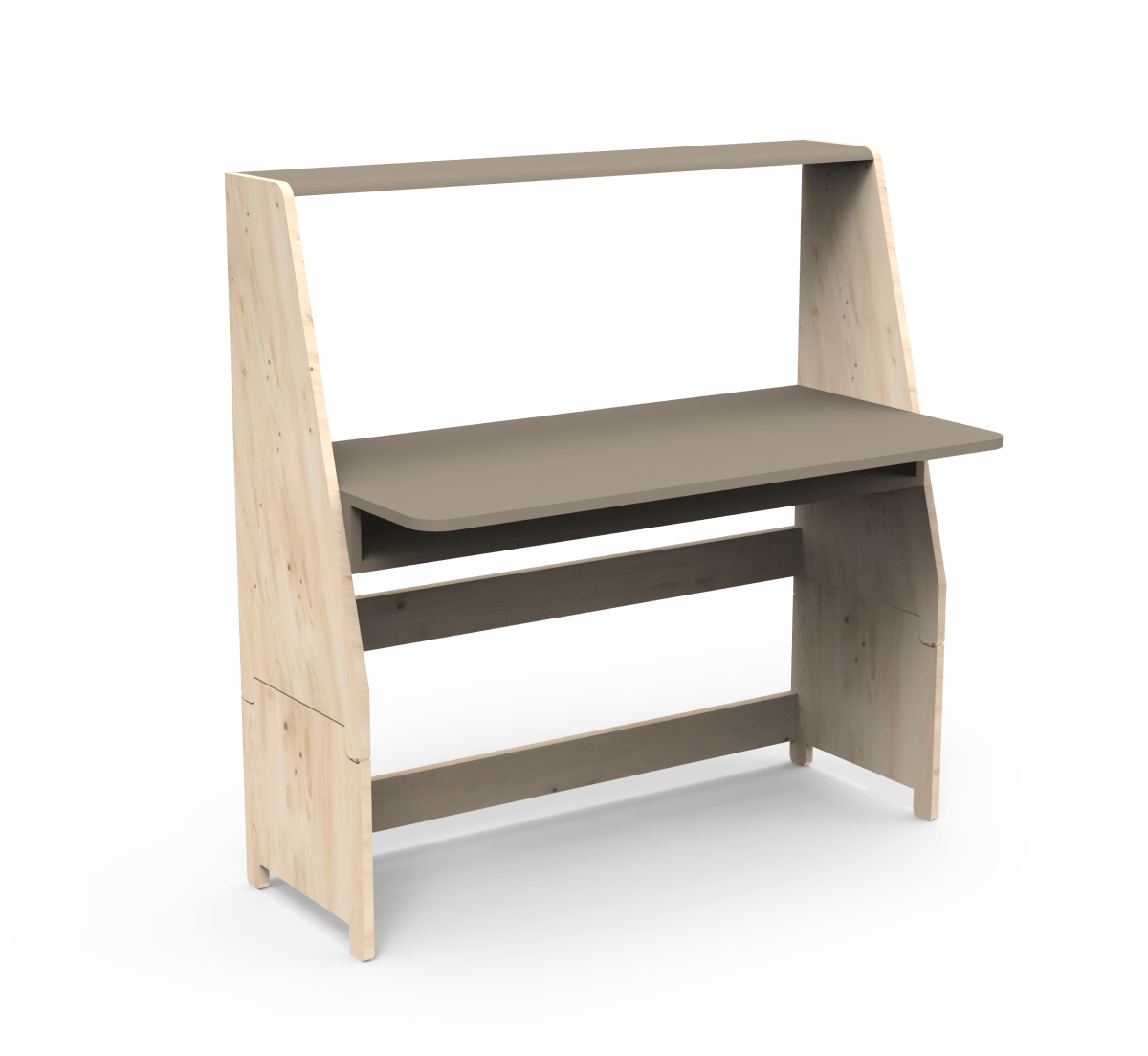 MATHY BY BOLS-Grand Bureau Avec Une Rehausse Bas ASYMETRY