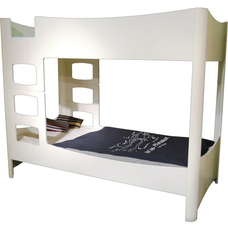 MATHY BY BOLS-Lit Superposé 162 Indissociable FUSION Profiles Blanc 90 x 190cm