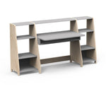 MATHY BY BOLS-Petit Bureau Avec Deux Colonnes Étagère ASYMETRY