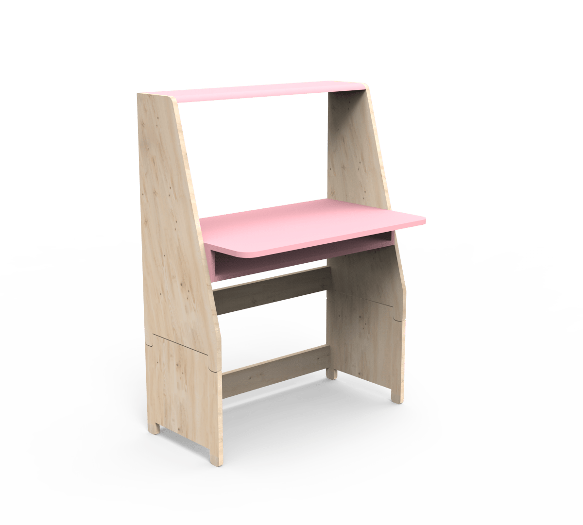 MATHY BY BOLS-Petit Bureau Avec Une Rehausse Bas ASYMETRY