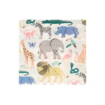 MERI MERI-20 Grandes Serviettes Animaux Safari